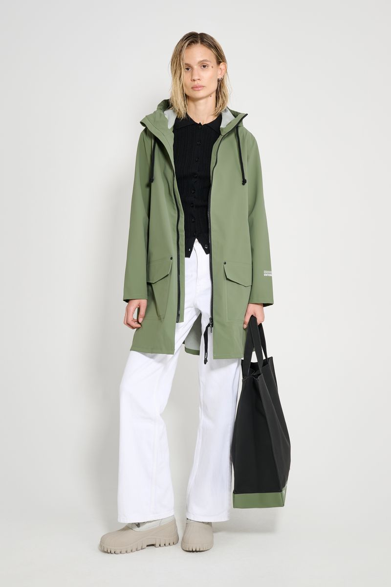 Stutterheim Mosebacke Patch Raincoat