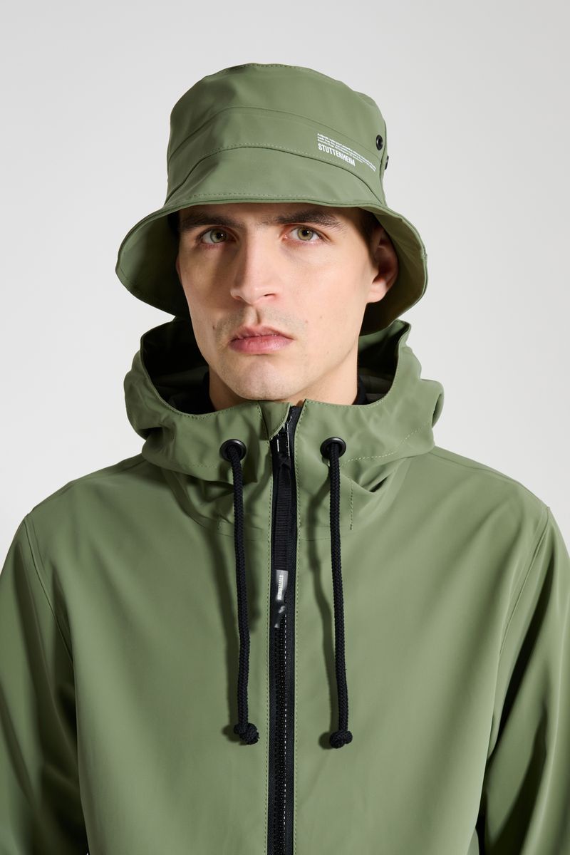 Stutterheim Beckholmen Matte Bucket Hat