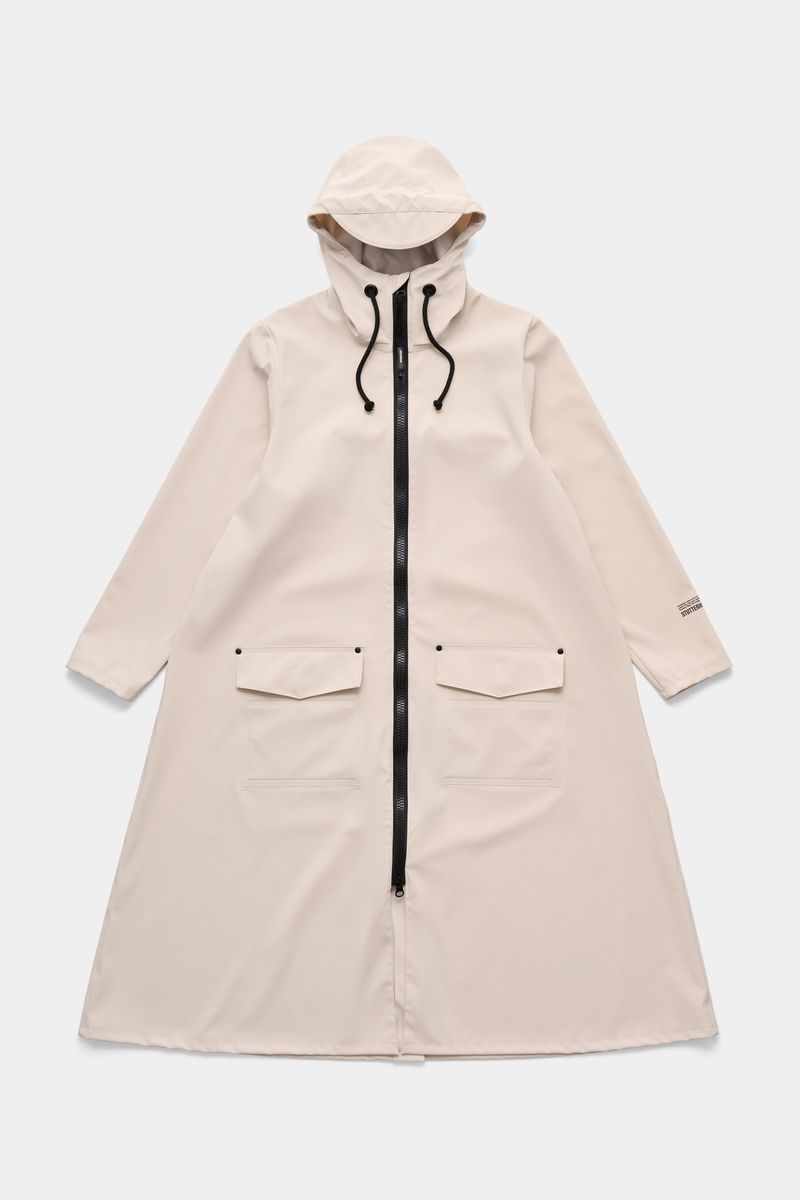 Stutterheim Mosebacke Long Patch Raincoat
